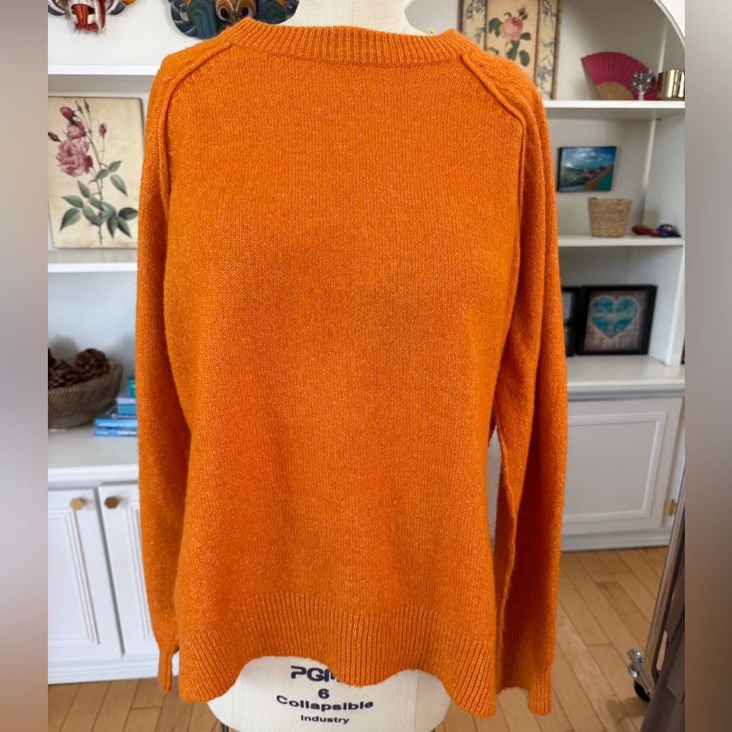 Noisy May Women's Orange Sweater